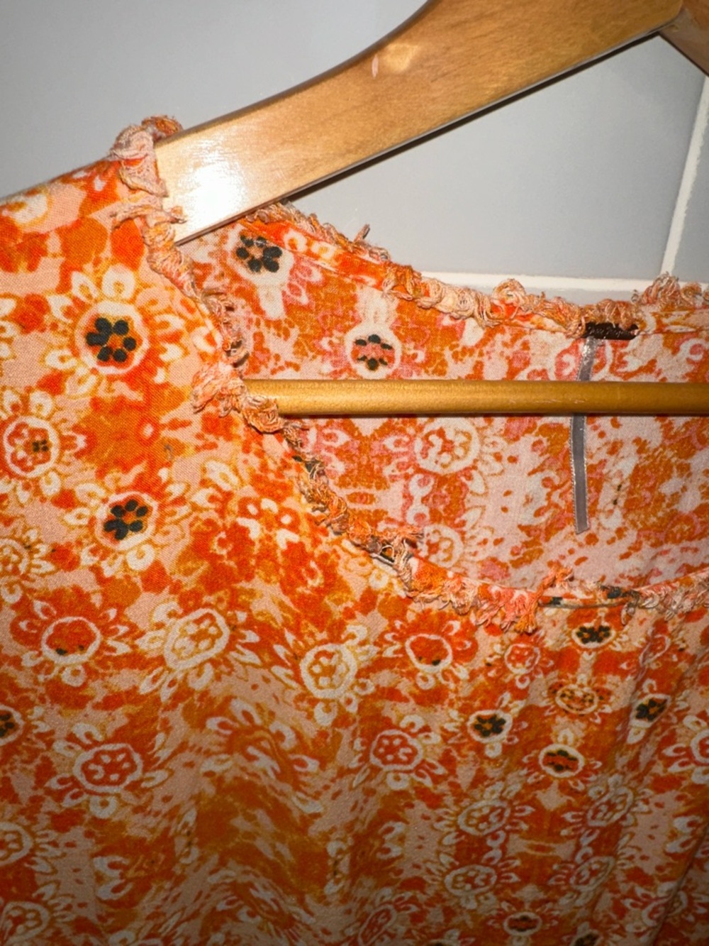 Free People Patterned Crop Top - Picture 3 of 11